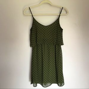 Green Patterned Dress